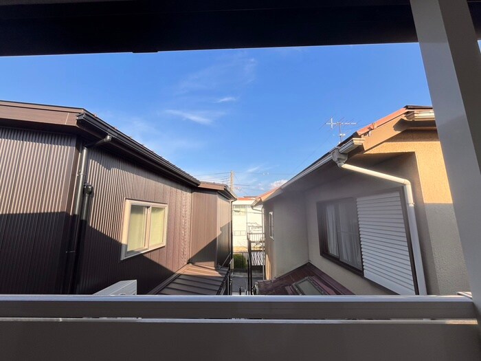 和田ハイツの室内からの展望