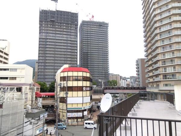 室内からの展望