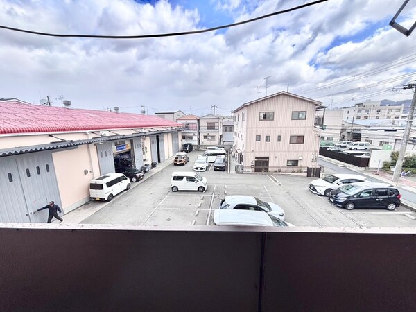 室内からの展望