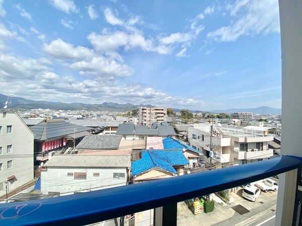 室内からの展望