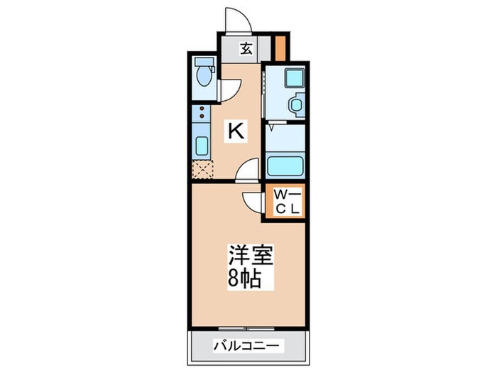 I.N香ヶ丘の間取り図