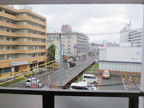 室内からの展望
