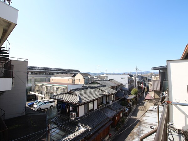 室内からの展望