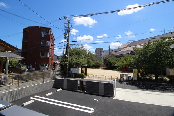 室内からの展望