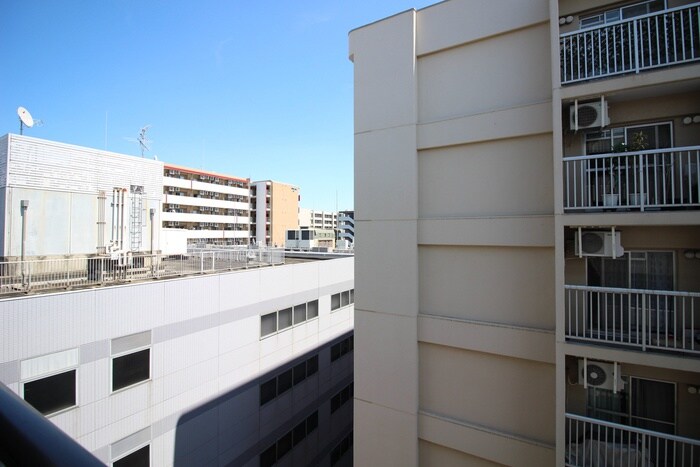 パークモダン新大阪の室内からの展望