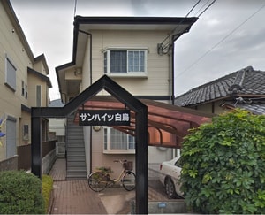 サンハイツ白鳥外観写真