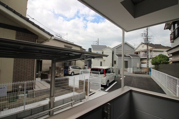 室内からの展望