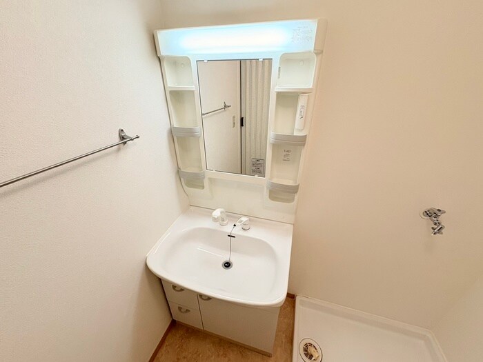 田中マンションの洗面