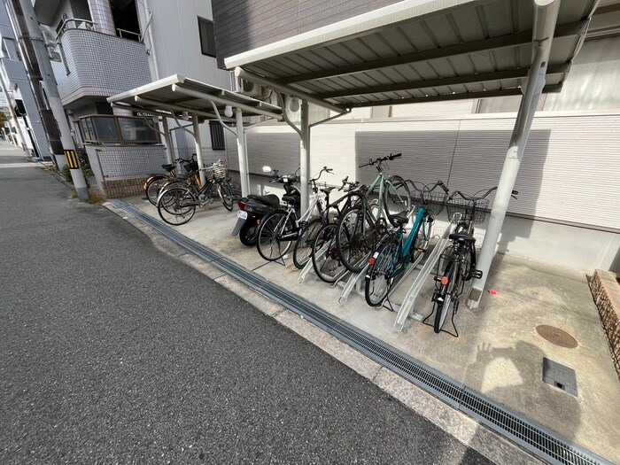 フジパレスあびこの駐輪場