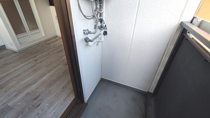 ソレイユ京都の洗濯機置場