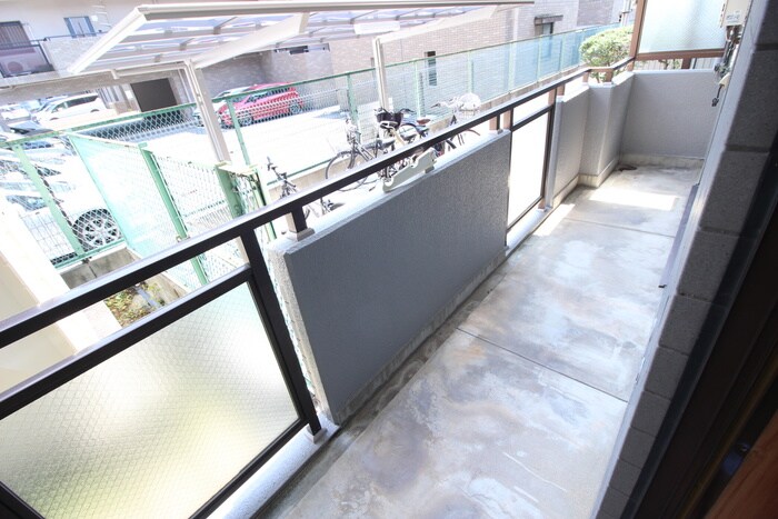 エスポワ－ル新中条のベランダ・バルコニー