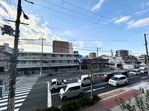 室内からの展望
