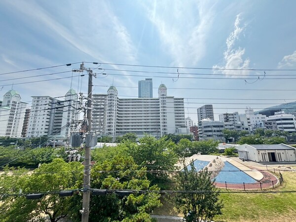 室内からの展望
