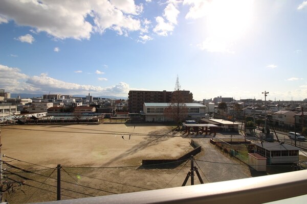 室内からの展望