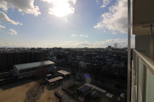 室内からの展望