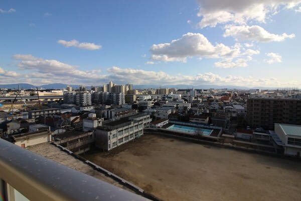 室内からの展望