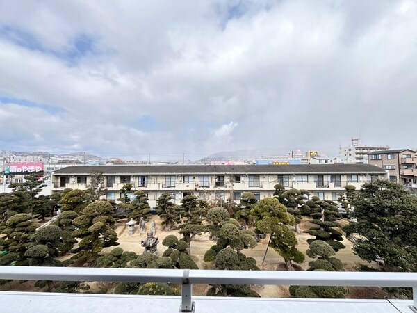 室内からの展望
