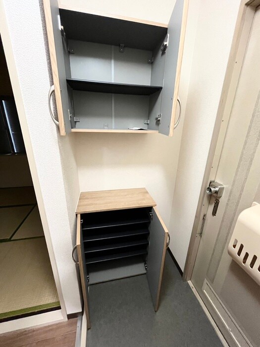 タウニィ松尾Ａ棟の室内からの展望