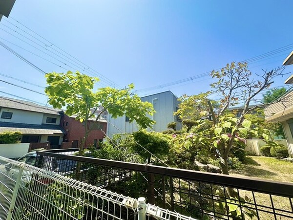 室内からの展望