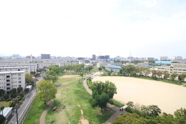 室内からの展望