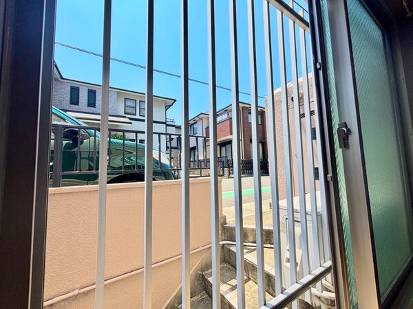 室内からの展望