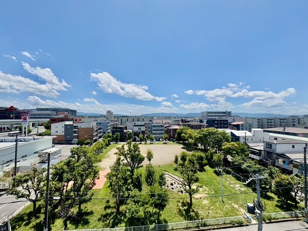 室内からの展望