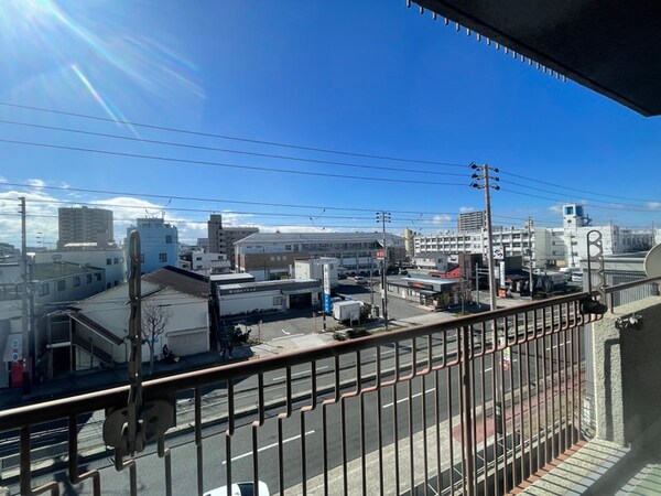 室内からの展望