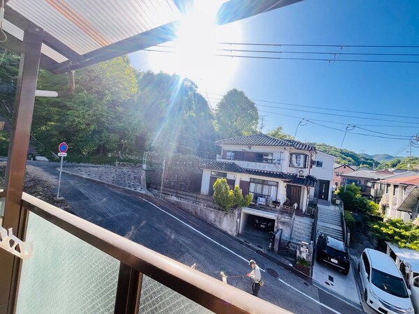 室内からの展望