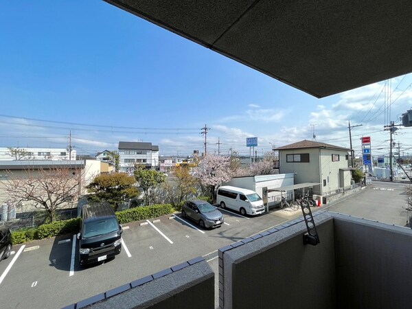 室内からの展望