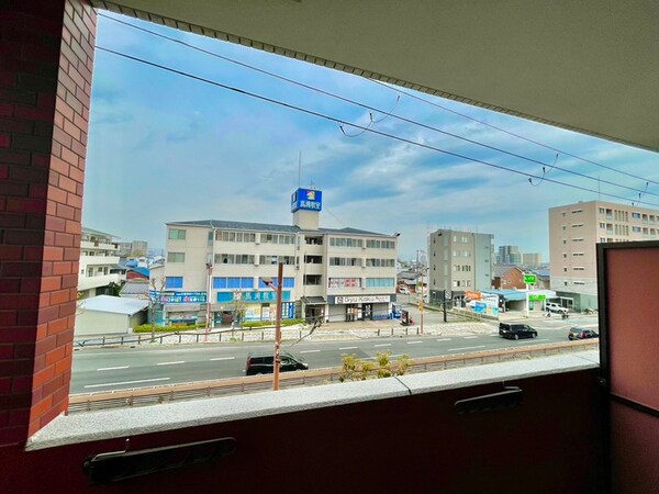 室内からの展望