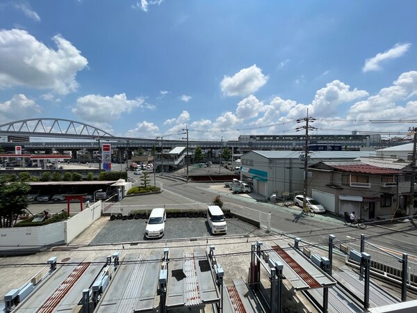 室内からの展望