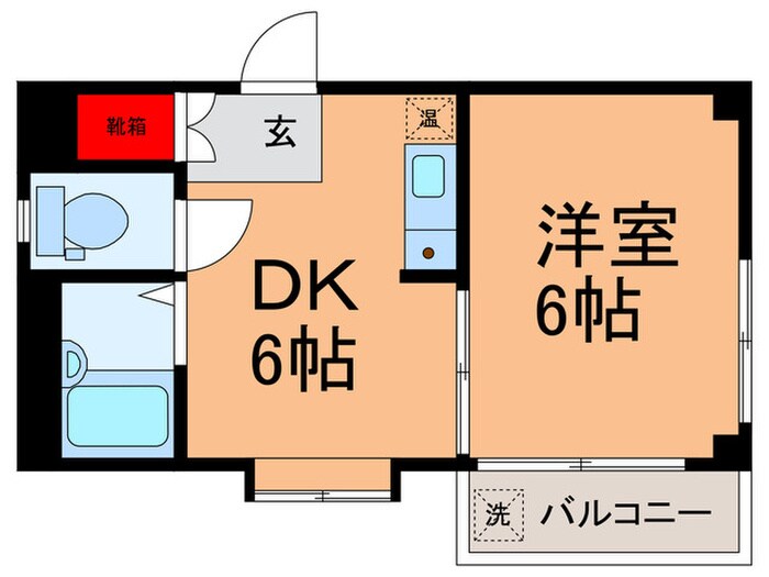 ミハママンションの間取り図