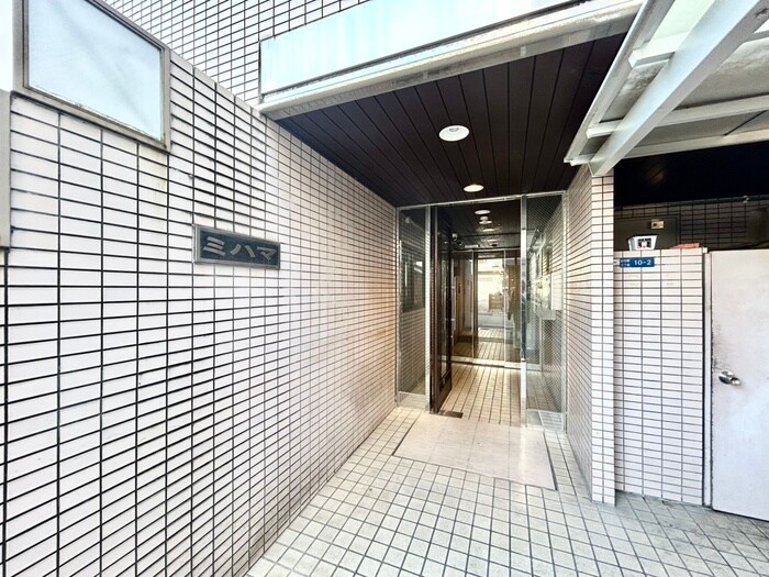 ミハママンションのエントランス部分