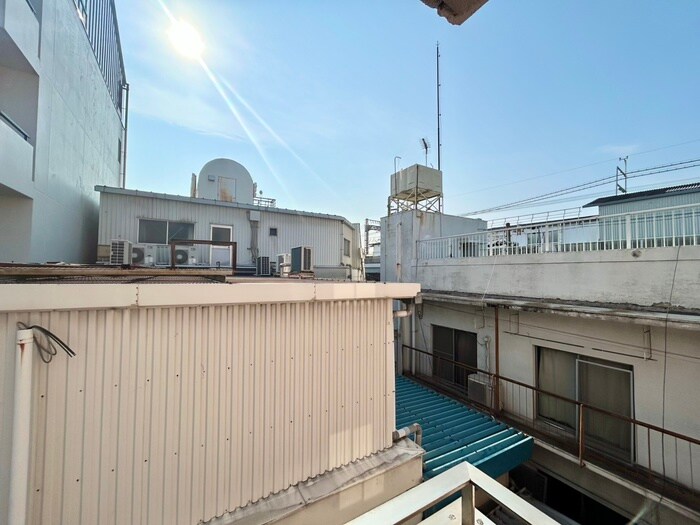 ミハママンションの室内からの展望