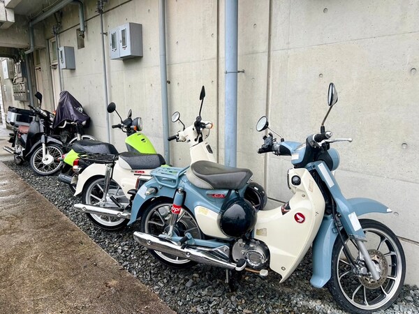 バイク置き場