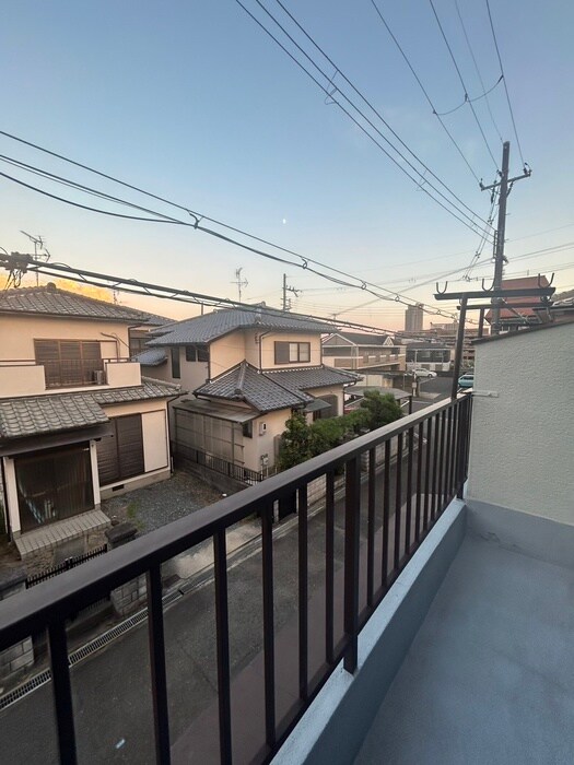 吉水２/１貸家２の室内からの展望