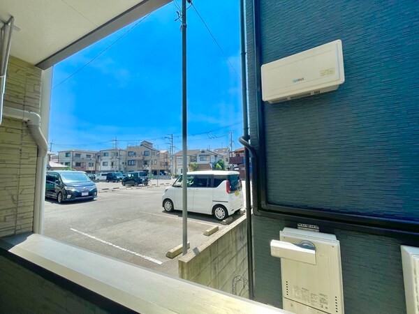 室内からの展望