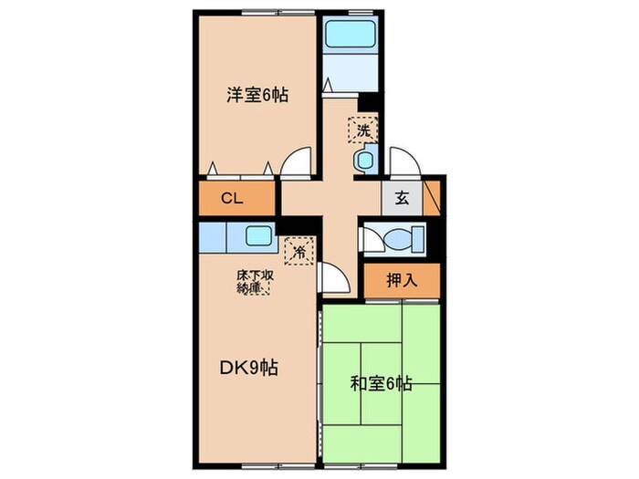リアルコンフォ－トⅡの間取り図