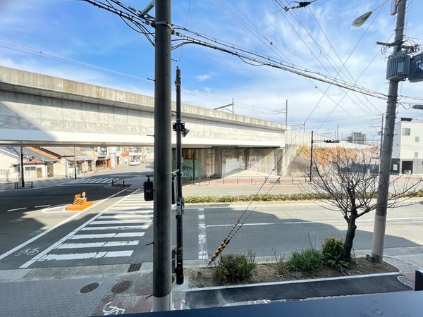室内からの展望