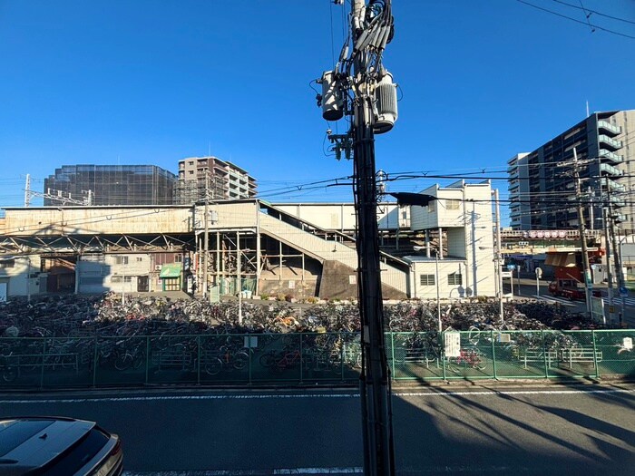 アッツ・コート美章園駅前の室内からの展望