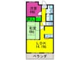 ロイヤルヴェ－ル山下の間取図