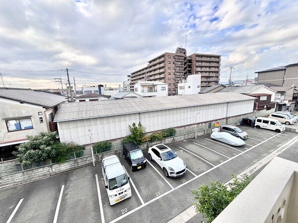 室内からの展望