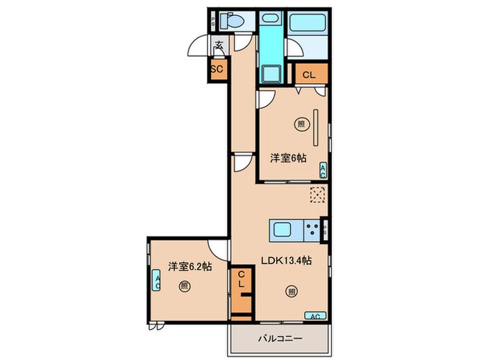 ミュゼリオの間取り図