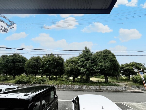 室内からの展望