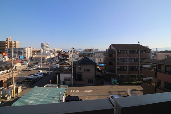 室内からの展望