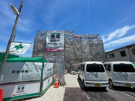 和泉市葛の葉町新築アパート外観写真