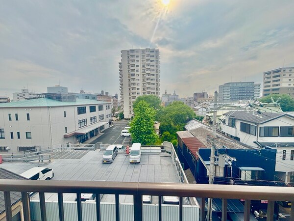 室内からの展望