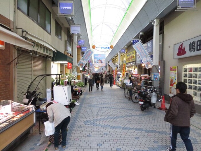 水道筋商店街　入口