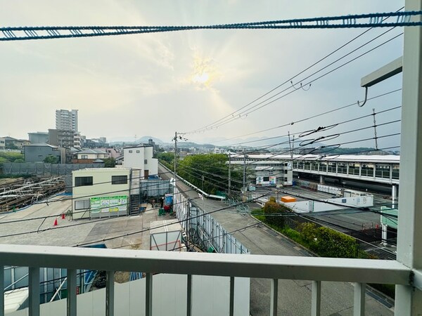 室内からの展望