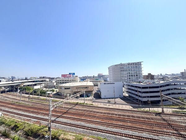 室内からの展望